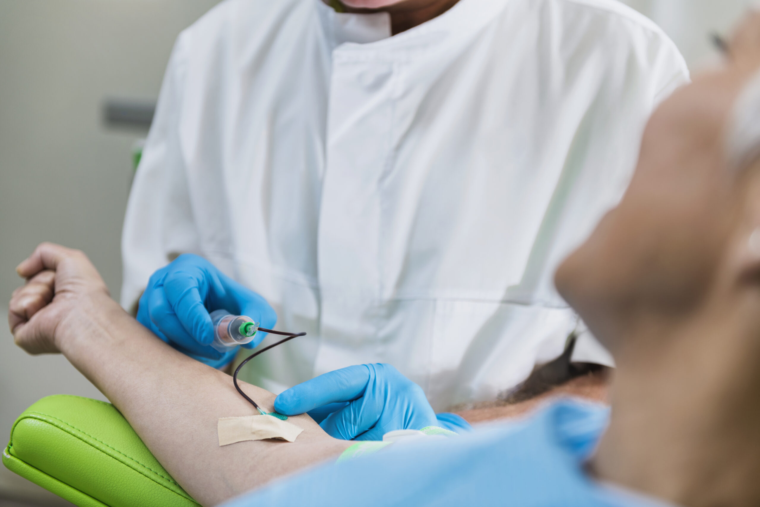 Drawing Blood for Platelet Rich Plasma